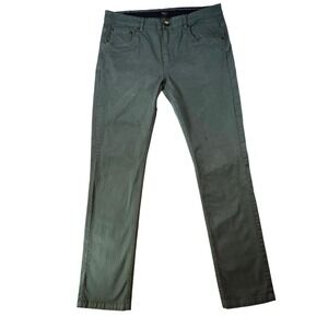 Jack & Jones Bowie Fit Pants Mens 34 Olive Green Good Slim Straight Chino